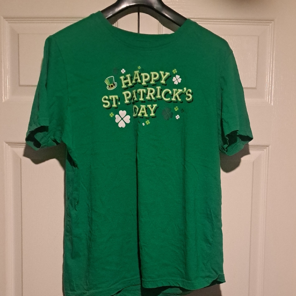 ☘️ Mens Green St. Patrick's Day T-Shirt Casual Comfort